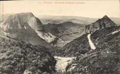 CPA Auvergne Les Roches Tuillerie et Sanadoire 