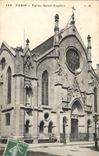 CPA Paris Eglise Saint Eugene 
