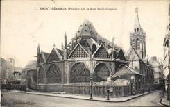 CPA Saint Severin Paris De la Rue Saint Jacques 