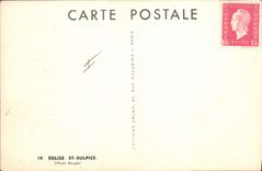 CPA Eglise St Sulpice 