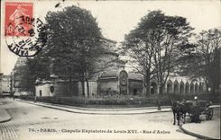 CPA Paris Chapelle Explatoire de Louis XVI Rue d'Anjou 