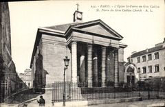 CPA Paris L'Eglise St Pierre du Grois Caillou 