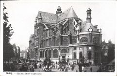 CPA Paris Eglise Saint Eustache 