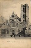 CPA Paris Eglise Saint Nicolas des Champs 