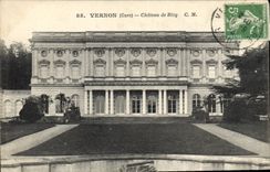 CPA Vernon Eure Chateau de Bizy 