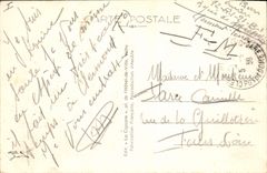 CPA La Cigogne Puy de Dome Chaines des Puys Nord