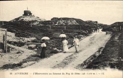CPA Auvergne L'Observatoire au Sommet du Puy de Dome 