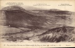 CPA Vue prise de la Terrasse de l'Observatoire du Puy de Dome 