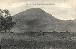 CPA Le Puy de Dome Attelage Diligence