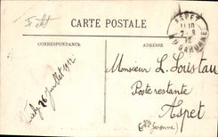 CPA Auvergne Chemin de fer du Puy de Dome Le Train sur Flan du Puy 