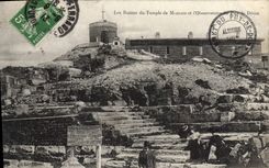 CPA Les Ruines du Temple de Mercure et l'Observatoire Puy de Dome 