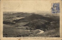 CPA Puy de Dome La Chaine des Puys 