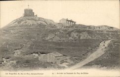 CPA Arrivee au Sommet du Puy de Dome 