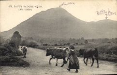 CPA Le Puy de Dome Vaches