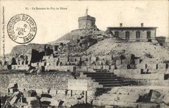 CPA Le Sommet du Puy de Dome 