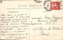 CPA Le Puy de Dome Berger Moutons