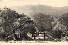 CPA Chatel Guyon La Vallee Sans Souei vue de Chalusset 