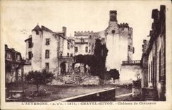 CPA Chatel Guyon Chateau de Chazerou 