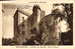 CPA Chatelguyon Chateau de Chazeron partie feodale 