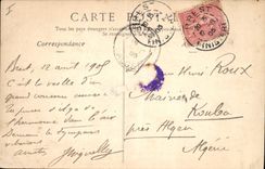 CPA Brest La Jetee un Jour de Tempete 