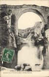 CPA Amelie les Bains Vieux Pont de Palais 