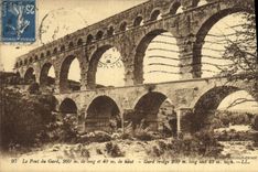 CPA Le Pont du Gard 
