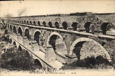 CPA Nimes Le Pont du Gard 