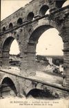 CPA Remoulins Le Pont du Gard Etude des Pilliers et Arches 