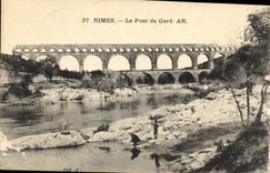 CPA Nimes Le Pont du Gard 