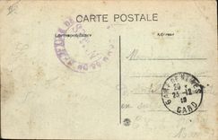 CPA Un Bonjour de Nimes 