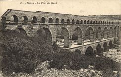 CPA Nimes Le Pont du Gard 