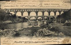 CPA Environs de Remoulins Le Pont du Gard 