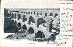 CPA Nimes Le Pont du Gard 