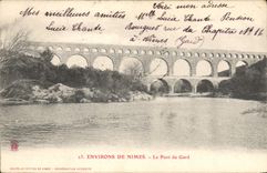 CPA Environs de Nimes Le Pont du Gard 