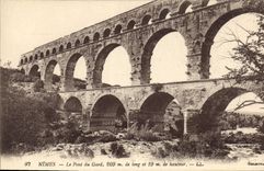 CPA Nimes Le Pont du Gard 