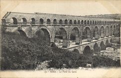 CPA Nimes Le Pont du Gard 