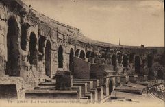 CPA Nimes Les Arenes Vue interieure 