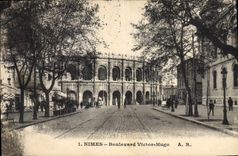 CPA Nimes Boulevard Victor Hugo 