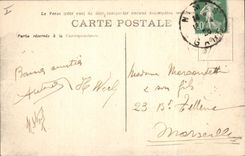 CPA Nimes Les Arenes vue interieure  