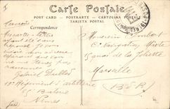 CPA Nimes Les Arenes detail les Gradins superieurs 