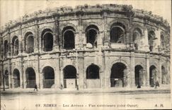 CPA Nimes Les Arenes Vue exterieure 