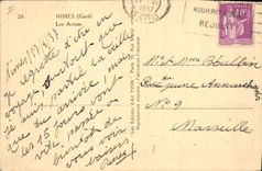 CPA Nimes Gard Les Arenes 