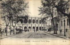 CPA Nimes Boulevard Victor Hugo 