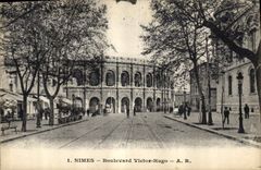 CPA Nimes Boulevard Victor Hugo 