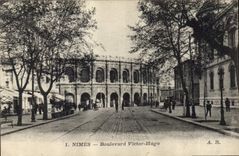 CPA Nimes Boulevard Victor Hugo 
