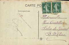 CPA Nimes Les Arenes Vue exterieure cote Ouest 