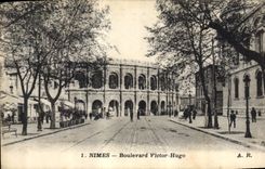 CPA Nimes Boulevard Victor Hugo 