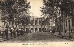 CPA Nimes Boulevard Victor Hugo 
