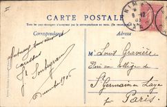 CPA Nimes Les arenes vue exterieure La nuit