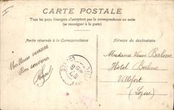 CPA Nimes Avenue Feucheres Tramway